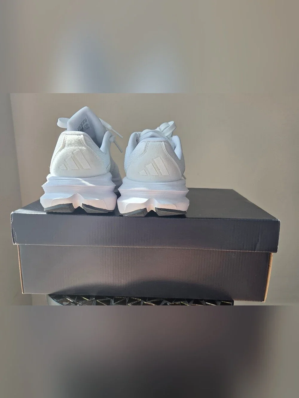 adidas Women's White Lightweight Athletic Running Shoes